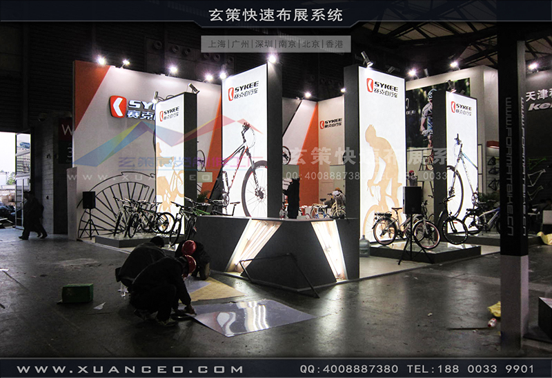 賽克展台搭展-自行車展展台搭展-上海91免费视频APP展覽工廠05